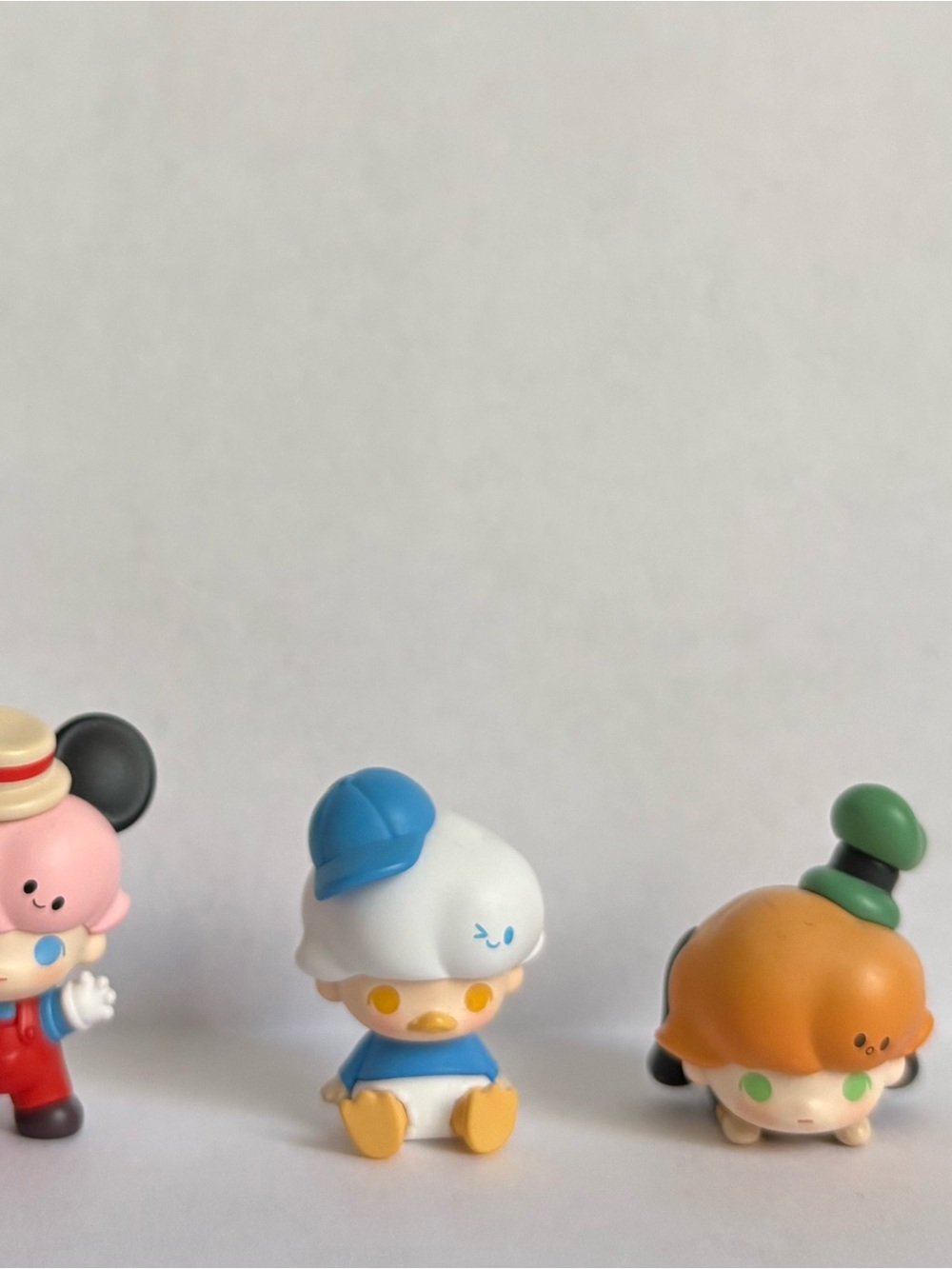 POP MART Disney Dimoo mini set of 3 Mickey Mouse Goofy Donald Duck